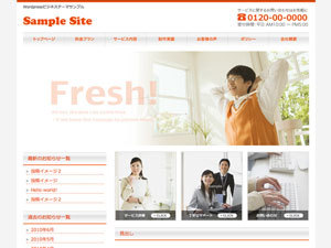 WordPress theme theme142 by o2 Group