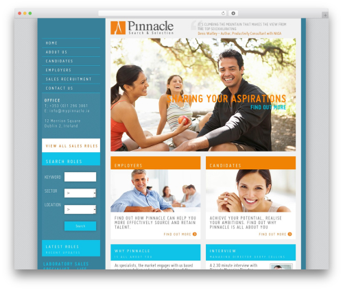Slidedeck2 personal WordPress plugin - mypinnacle.ie