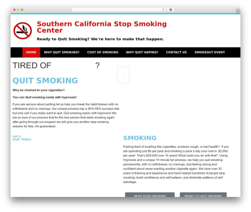 WP theme Hello Elementor - southerncaliforniastopsmokingcenter.com