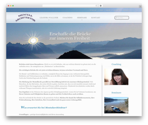 Air WordPress theme - mentalarchitektur.de