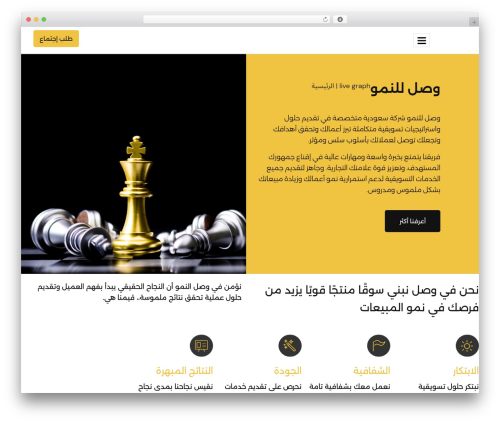 Arolax theme WordPress - growthwasel.com