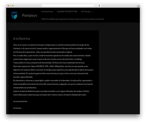 Astra theme WordPress - panipsys.es