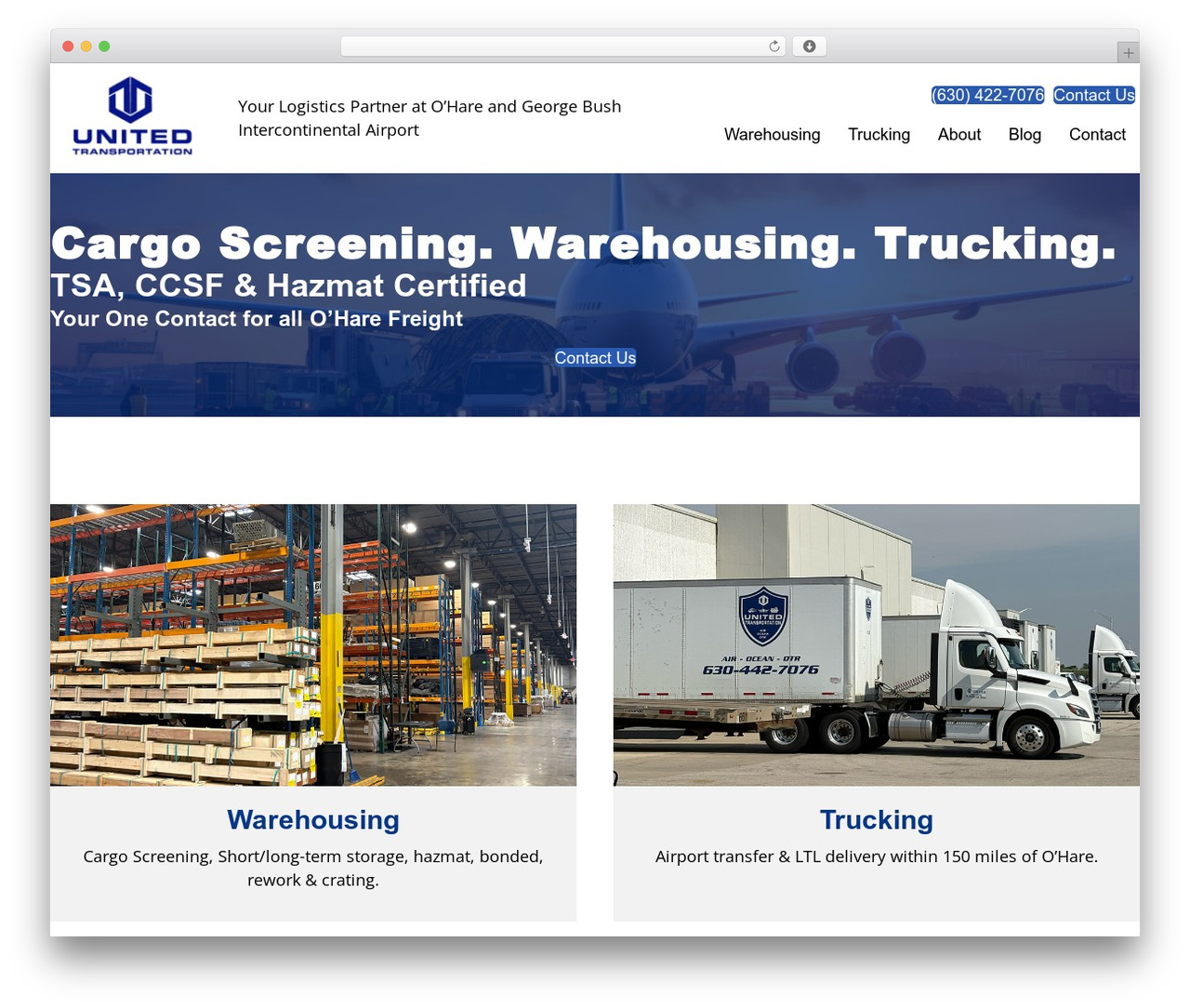 Beaver Builder Theme WordPress theme - unitedtransportation.com
