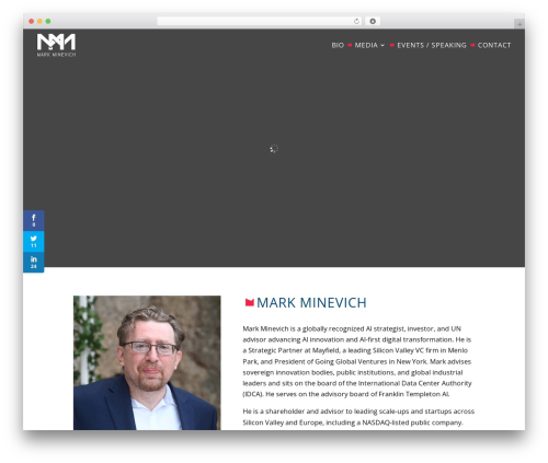 Divi theme WordPress - markminevich.com