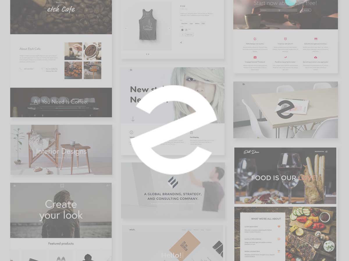 Etch top WordPress theme by ThemeLuxe