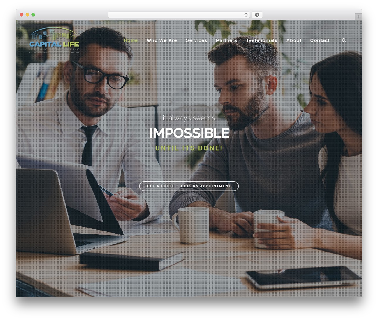 Florida WordPress theme - capitallife.ca