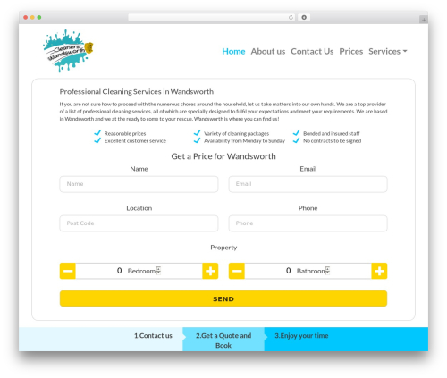 GC theme WordPress - cleanerswandsworth.com