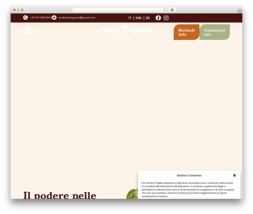 Hello Elementor theme WordPress - poderelesignano.com