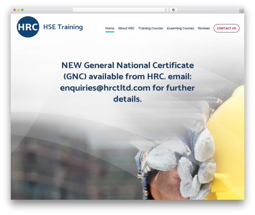 HRC Theme WordPress theme - hrctltd.co.uk
