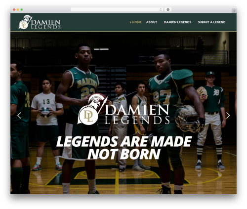 Klippe top WordPress theme - damienlegends.org