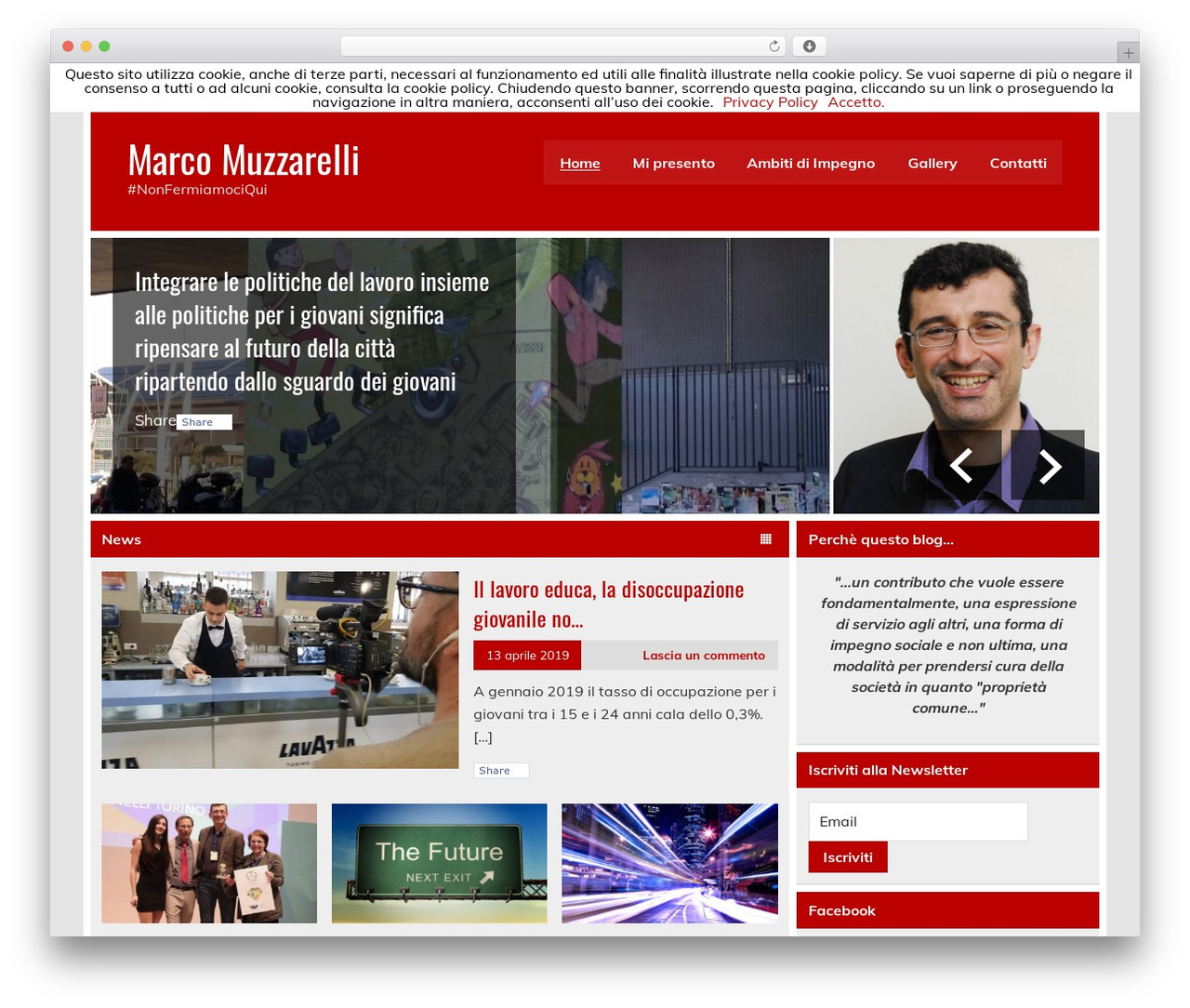 Leeway WordPress theme design - marcomuzzarelli.it Leeway WordPress theme design - marcomuzzarelli.it