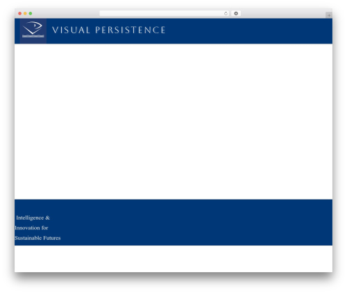 Pro WordPress theme - visualpersistence.com