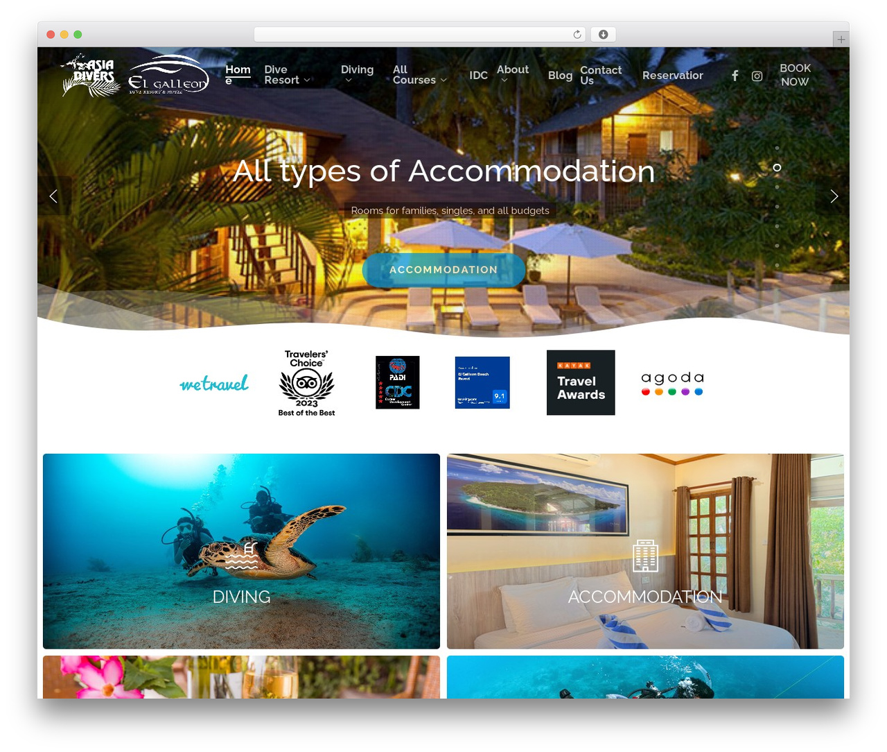 Salient WordPress theme - asiadivers.com Salient WordPress theme - asiadivers.com