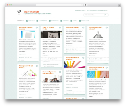 Sampression Lite WordPress theme - menvsweb.fr
