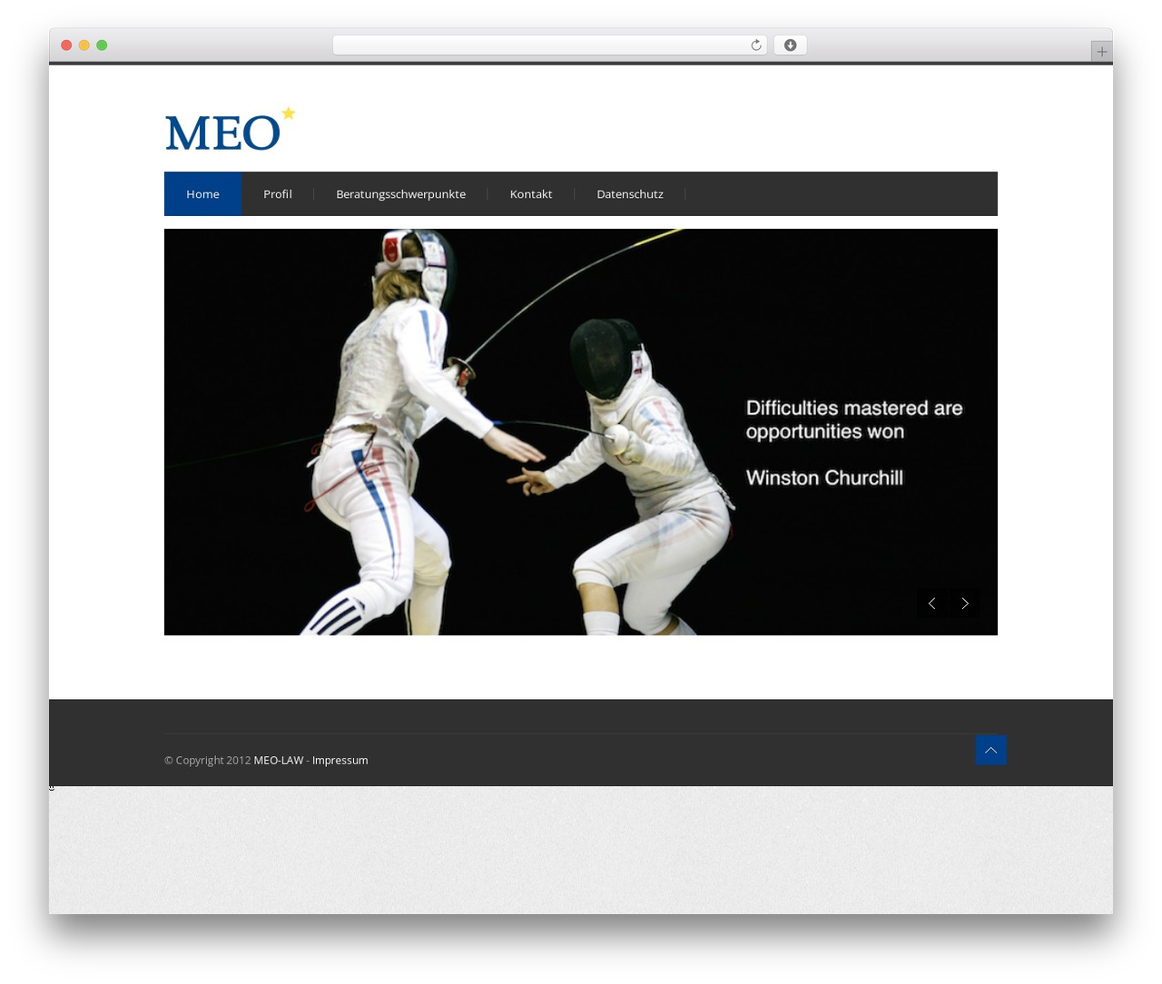 Theme WordPress Centum WP - meo-law.de