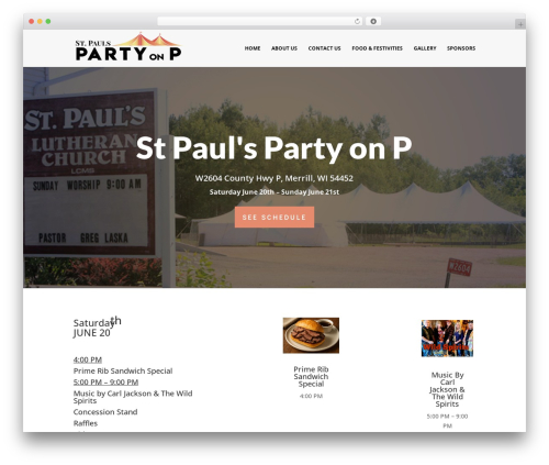 Theme WordPress Divi - partyonp.com