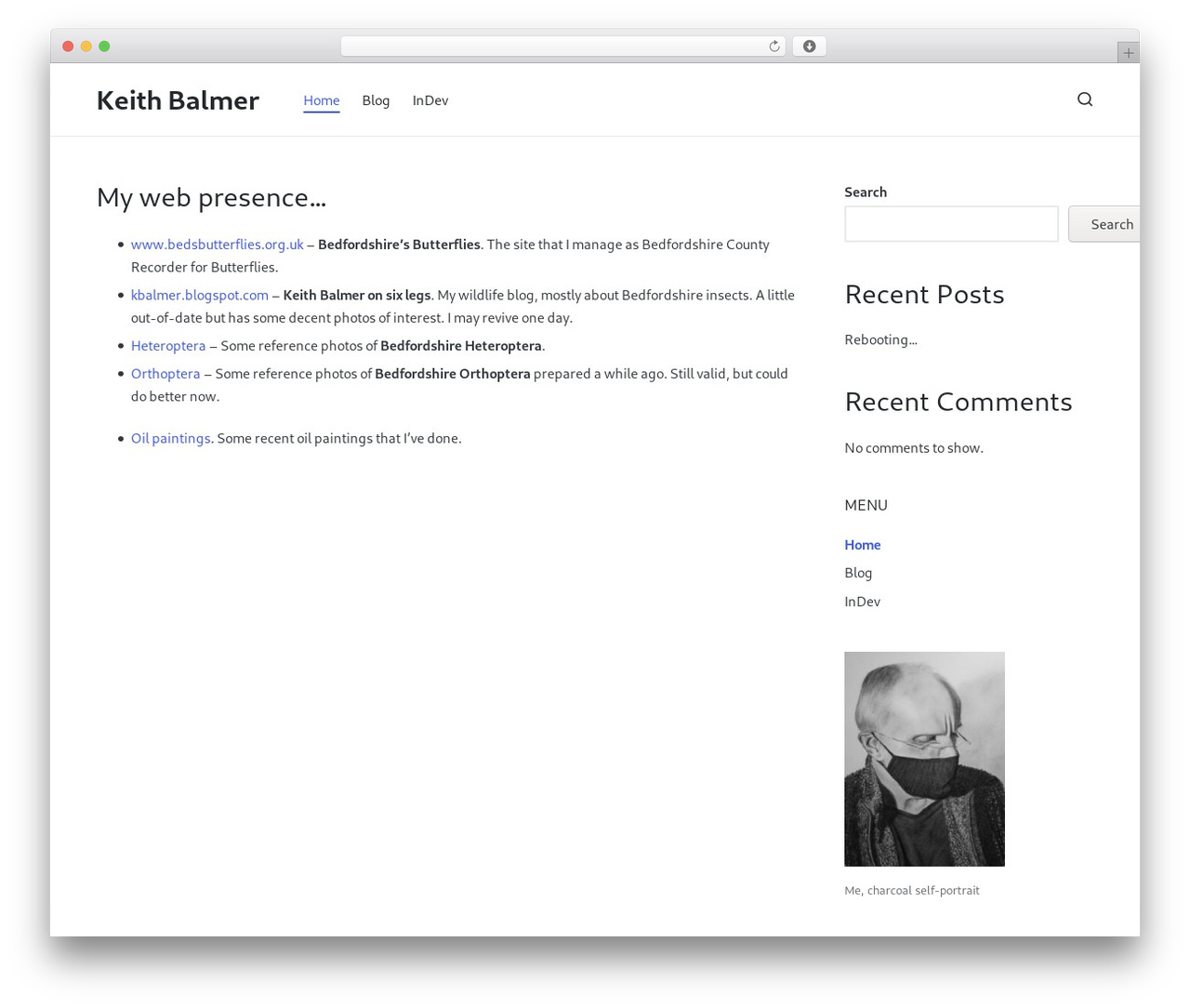 Theme WordPress Sinatra - keithbalmer.com