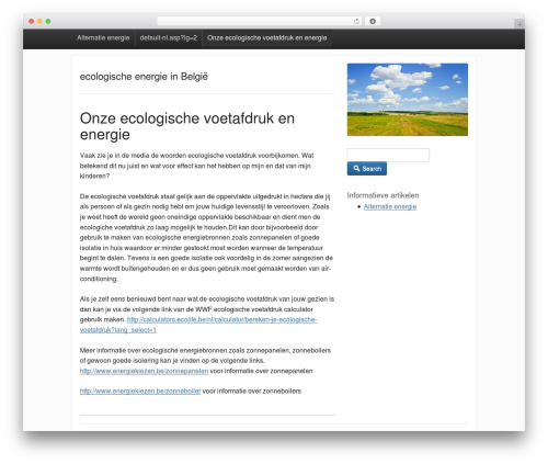 Theme WordPress Activetab - mijnecosysteem.be Theme WordPress Activetab - mijnecosysteem.be