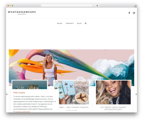Malina elements WordPress plugin - whatannawears.com
