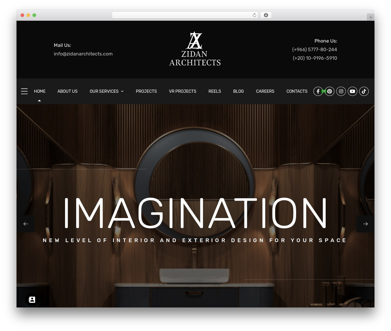 Theratio theme WordPress - zidanarchitects.com Theratio theme WordPress - zidanarchitects.com