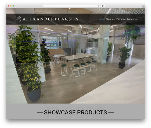 TileMax WordPress website theme - alexanderpearsonltd.com