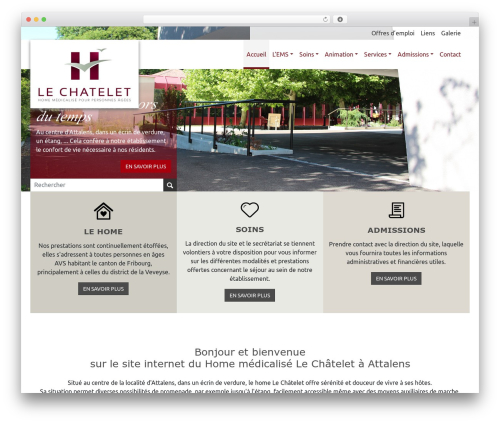 UnderStrap theme WordPress - le-chatelet.ch