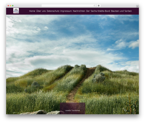 WordPress theme Biohof Theme - lausitz-tourismus.de