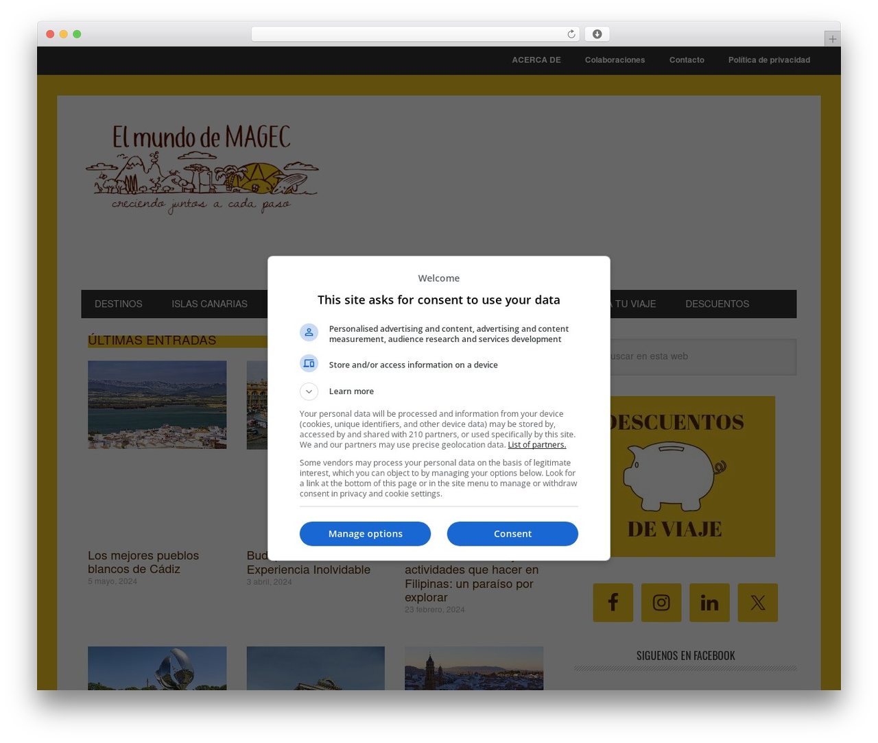 WordPress theme Genesis - elmundodemagec.com