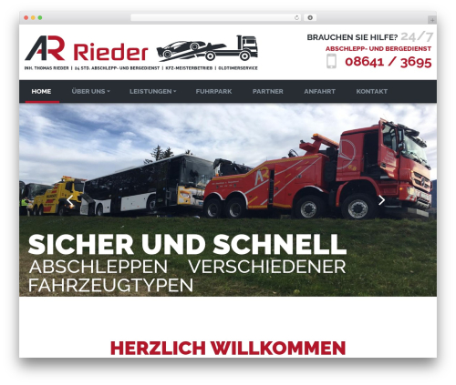 Cherry blog layouts WordPress plugin - kfz-rieder.de