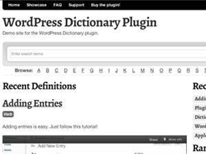 WP theme WordPress Dictionary Theme WP theme WordPress Dictionary Theme