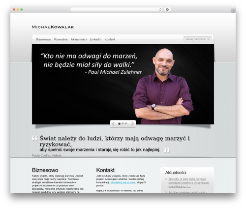 DeepFocus WordPress theme - michal-kowalak.com