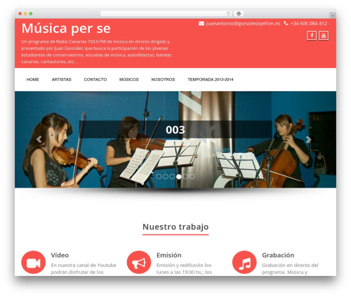 Facebook page photo gallery WordPress plugin - musicaperse.es