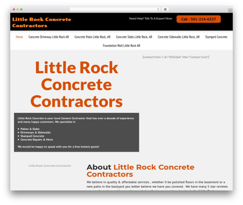 Nsg seo generator WordPress plugin - www.littlerockconcretecontractor.com
