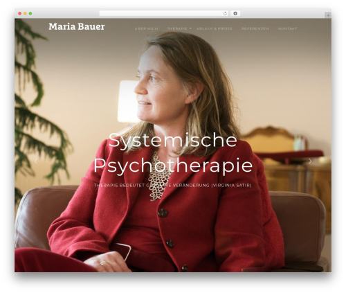 Gede theme WordPress - mariabauer.at