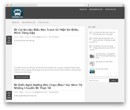 Nominal WordPress theme - dvxedulich.com