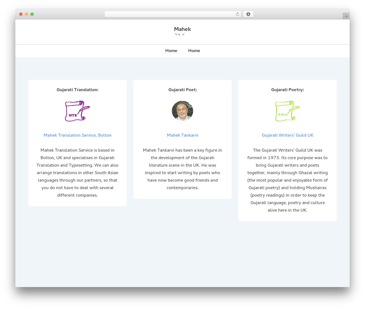 Responsive WordPress theme - mahek.co.uk Responsive WordPress theme - mahek.co.uk