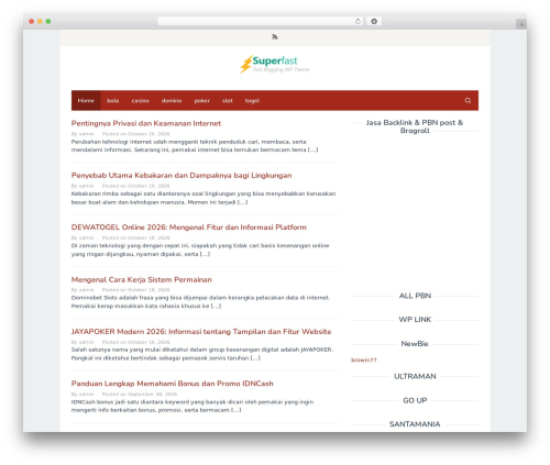 Superfast theme WordPress - fluidpowerassociates.com