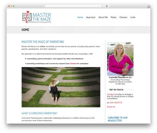 Theme WordPress Mission - masterthemaze.ca