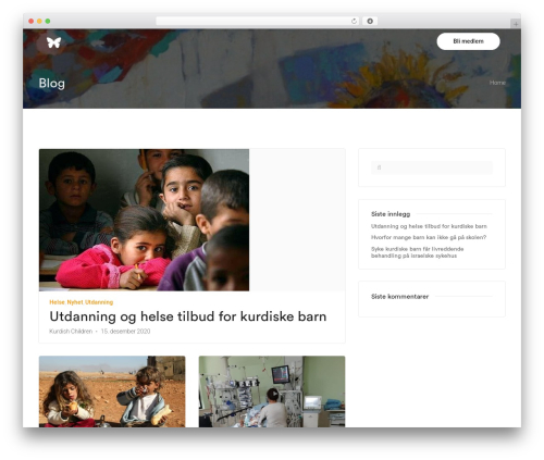 Theme WordPress Webify - kurdishchildren.com