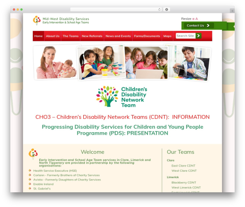 Theme WordPress WordPress Theme Number - mwcds.ie
