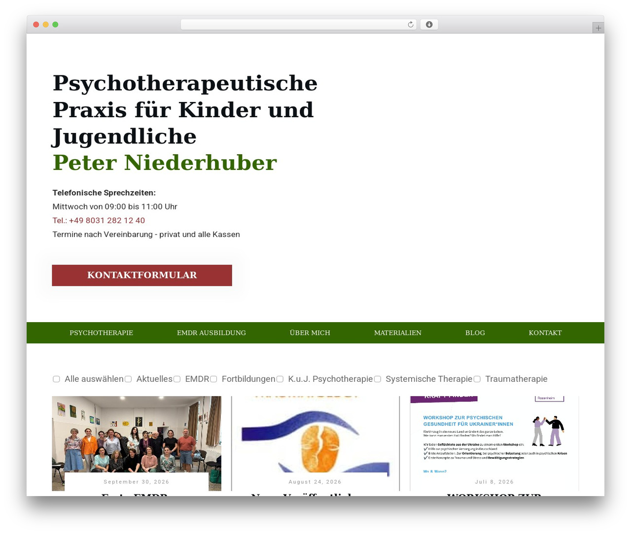 Thrive Theme Builder theme WordPress - peter-niederhuber.de