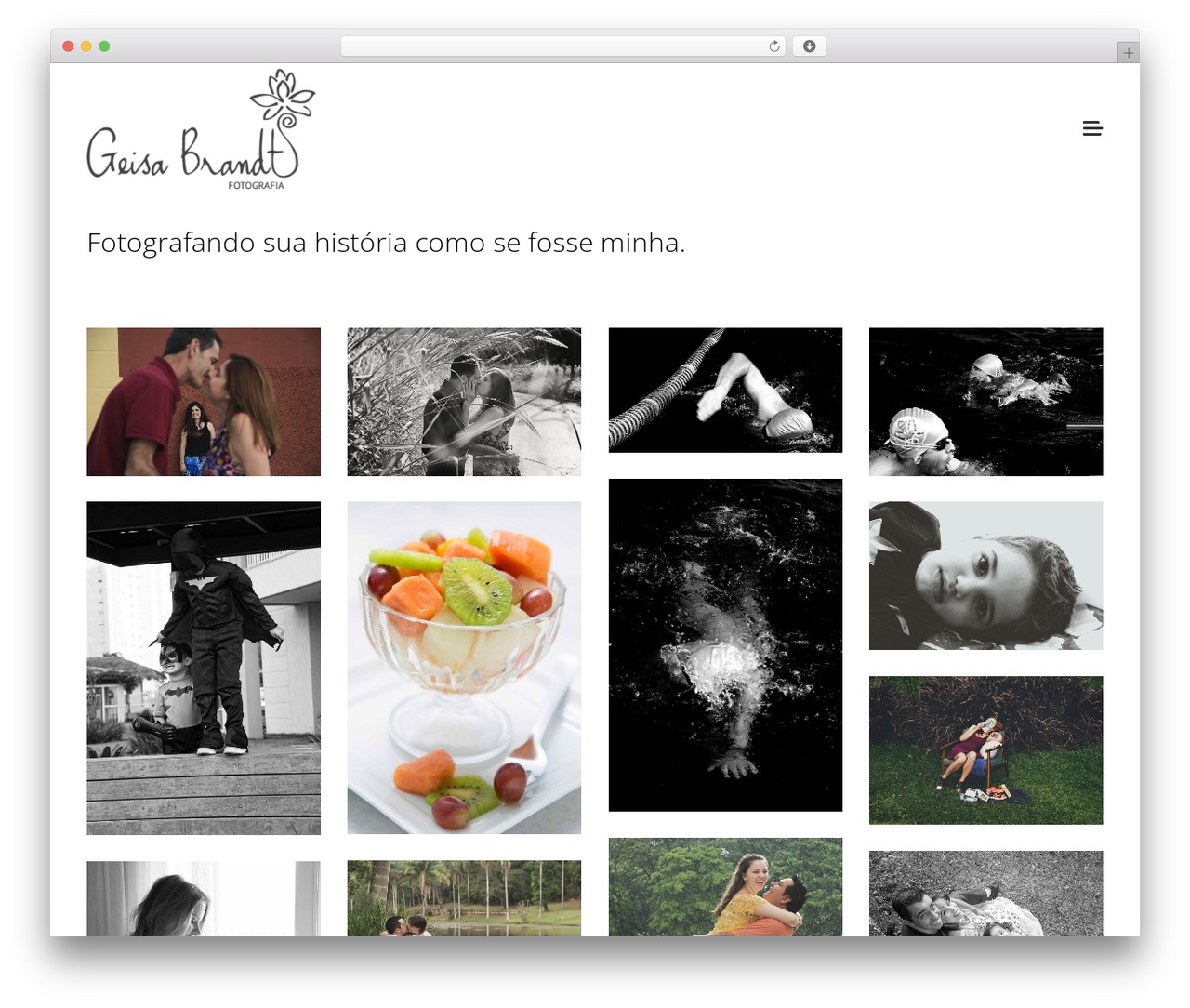 WordPress theme Basic - geisabrandt.com