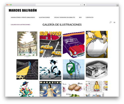 WordPress theme Illustrator - marcosbalfagon.com
