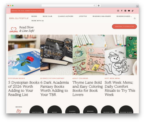 WordPress theme Sage - bibliolifestyle.com