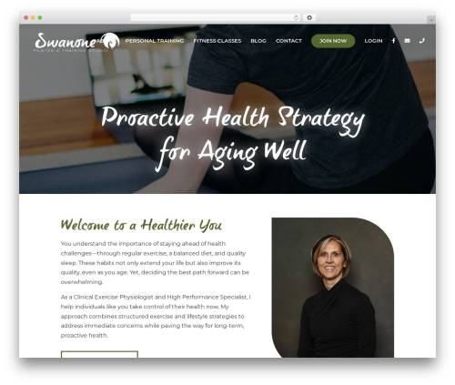 Divi WordPress theme - swanone.ca