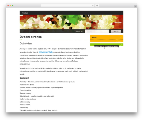 Fancy WordPress theme - marie.cerna.eu Fancy WordPress theme - marie.cerna.eu