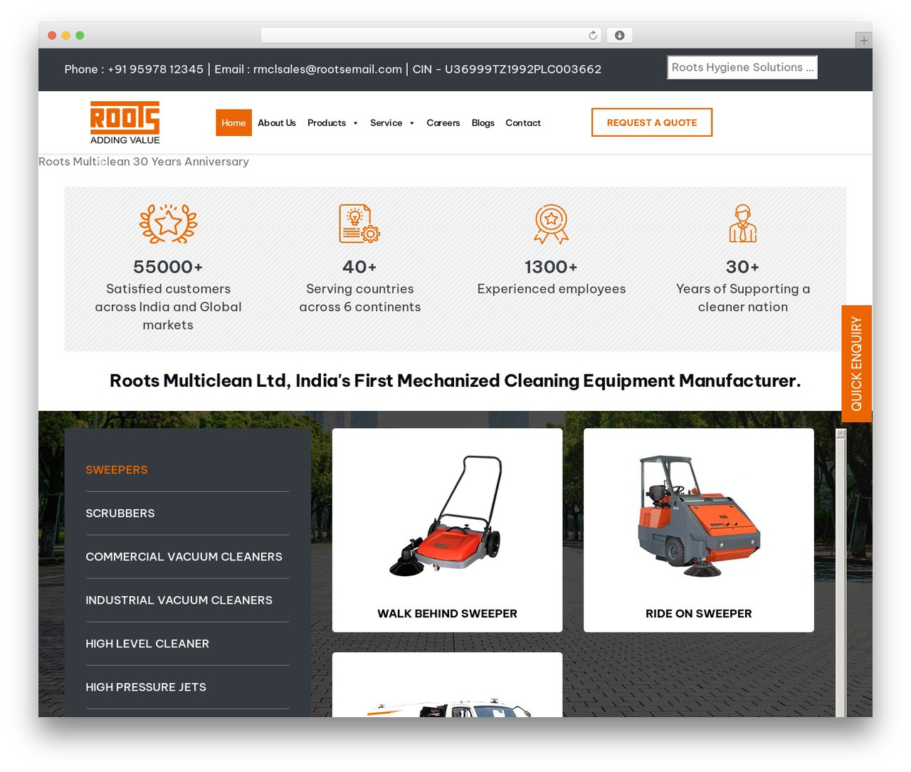 roots */ WordPress theme - rootsmulticlean.com