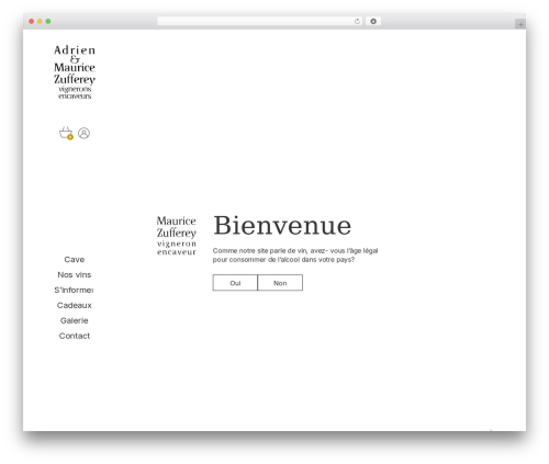 Savoy theme WordPress - mauricezufferey.ch