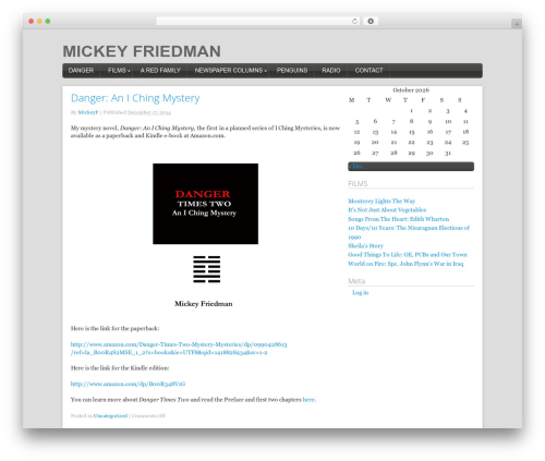 Simple YouTube (simple-youtube) free WordPress plugin - mickeyfriedman.com