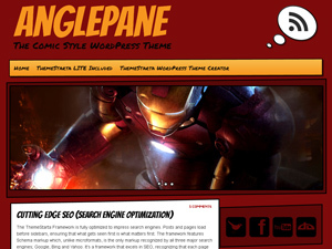 WordPress theme AnglePane Two by PlanetStarta